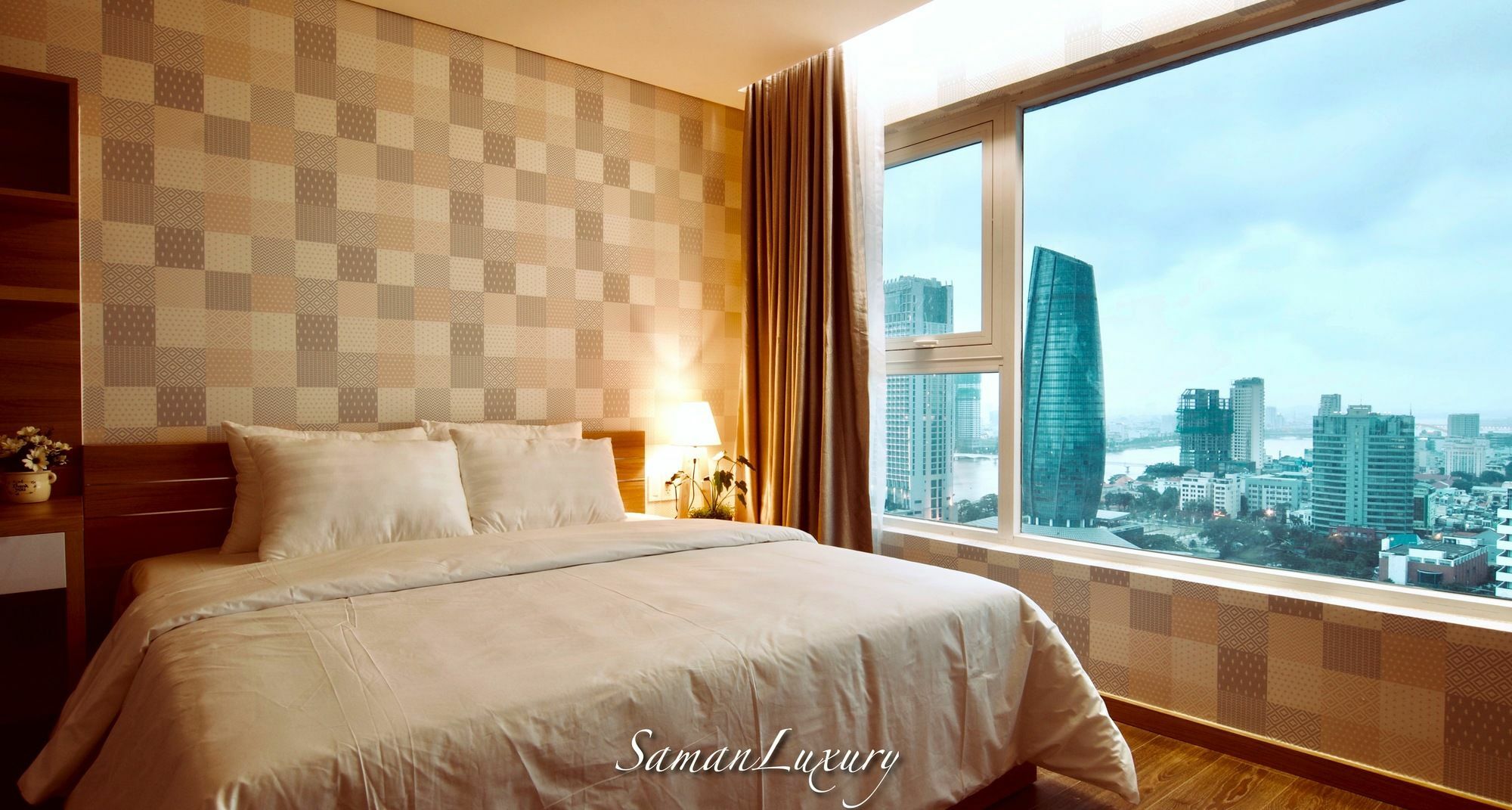Saman Luxury Apartment Da Nang Bagian luar foto