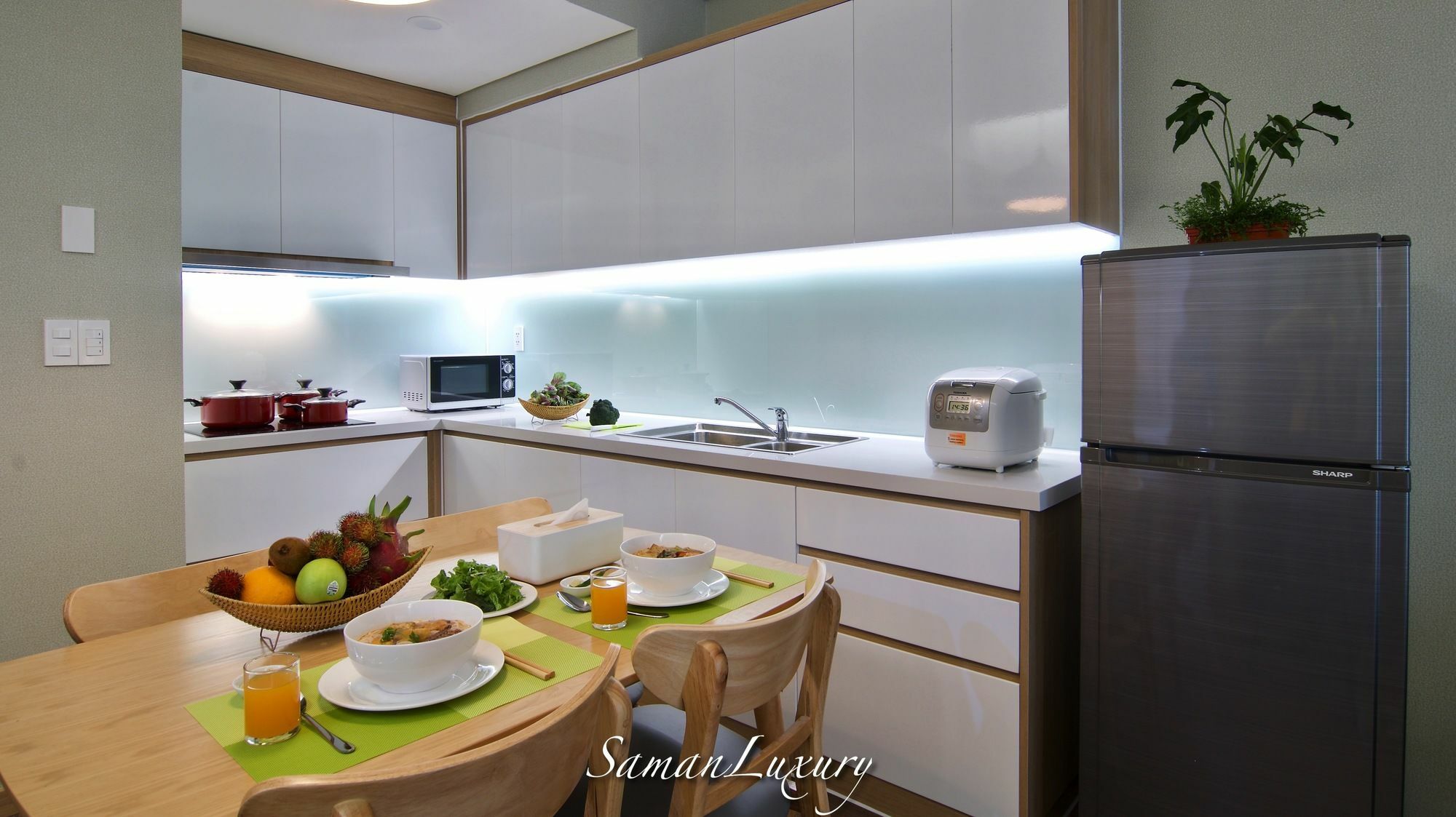 Saman Luxury Apartment Da Nang Bagian luar foto